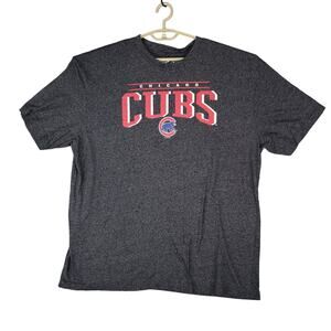 Chicago Cubs MLB Genuine Merchandise Concepts Sport XXL Heather Gray T-Shirt